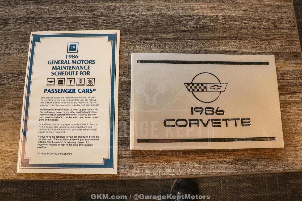 1986 Chevrolet Corvette