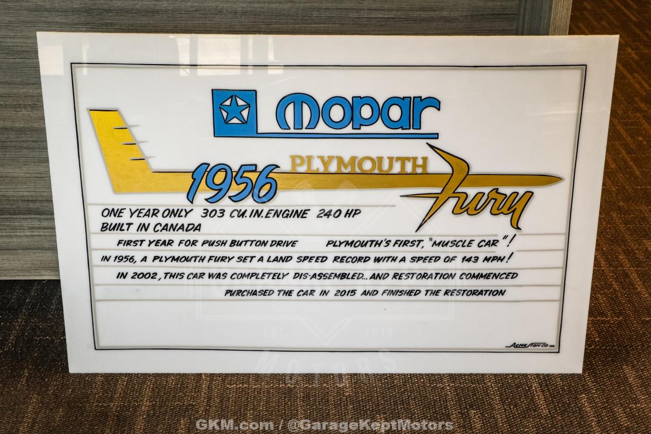 1956 Plymouth Fury