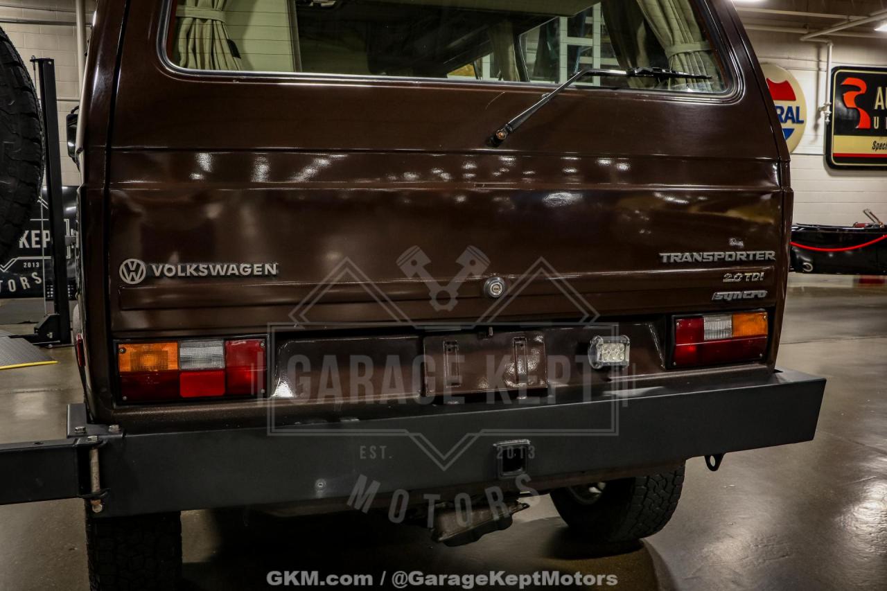 1986 Volkswagen Vanagon Westfalia Weekender Wolfsburg Syncro