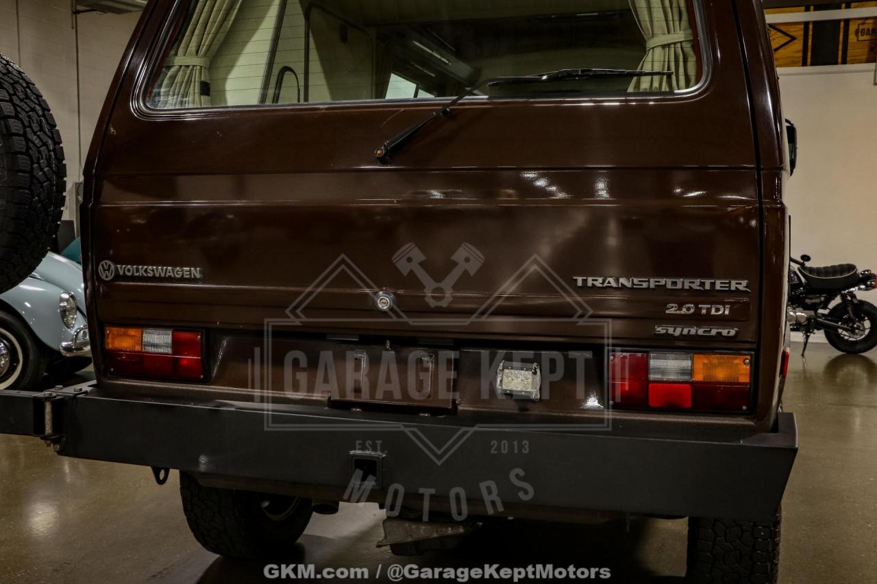 1986 Volkswagen Vanagon Westfalia Weekender Wolfsburg Syncro