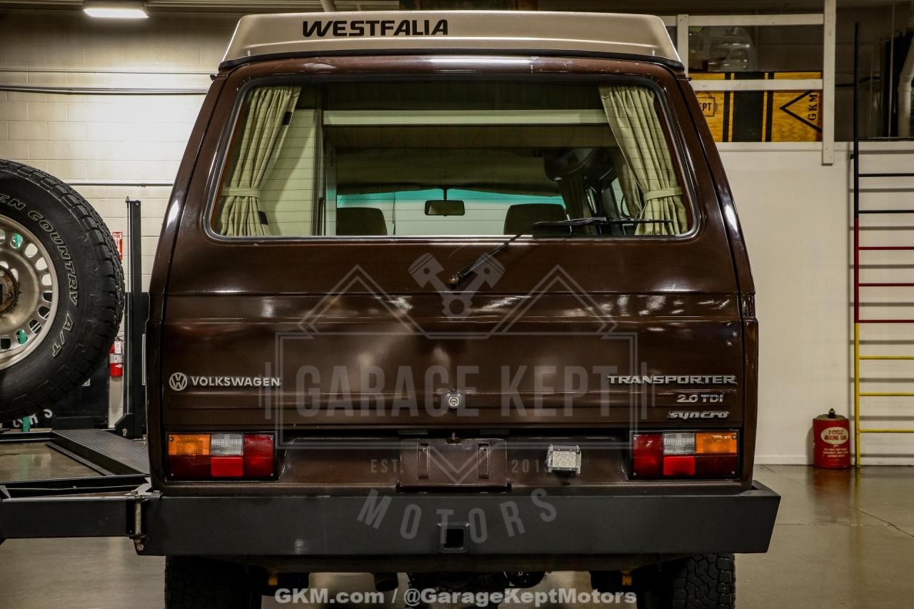 1986 Volkswagen Vanagon Westfalia Weekender Wolfsburg Syncro