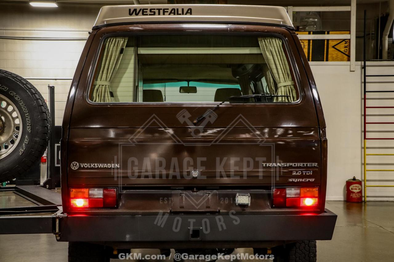 1986 Volkswagen Vanagon Westfalia Weekender Wolfsburg Syncro