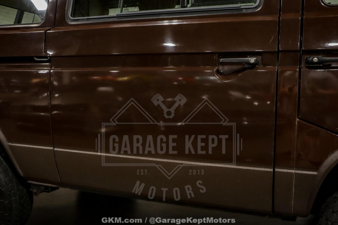1986 Volkswagen Vanagon Westfalia Weekender Wolfsburg Syncro