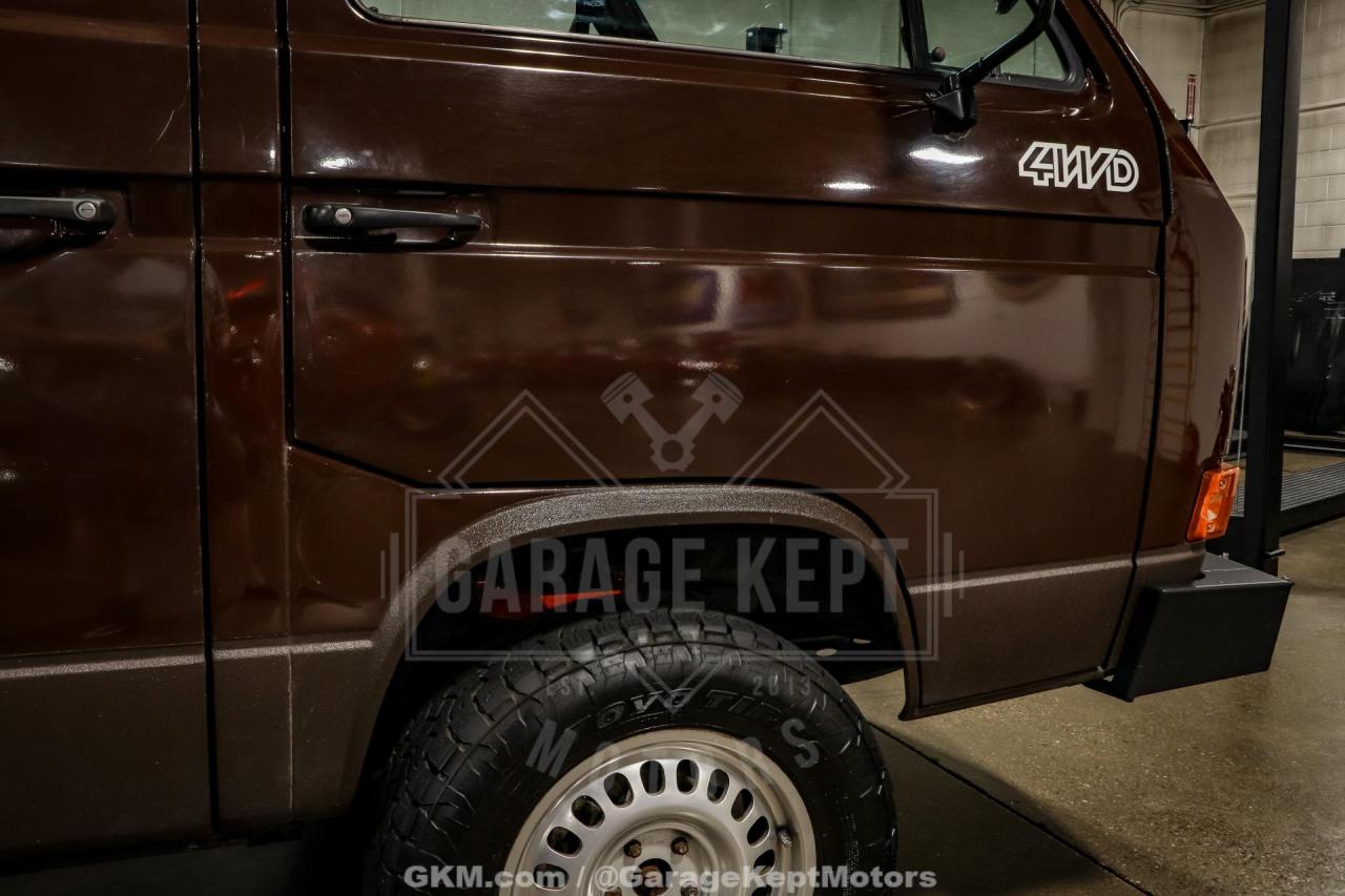 1986 Volkswagen Vanagon Westfalia Weekender Wolfsburg Syncro