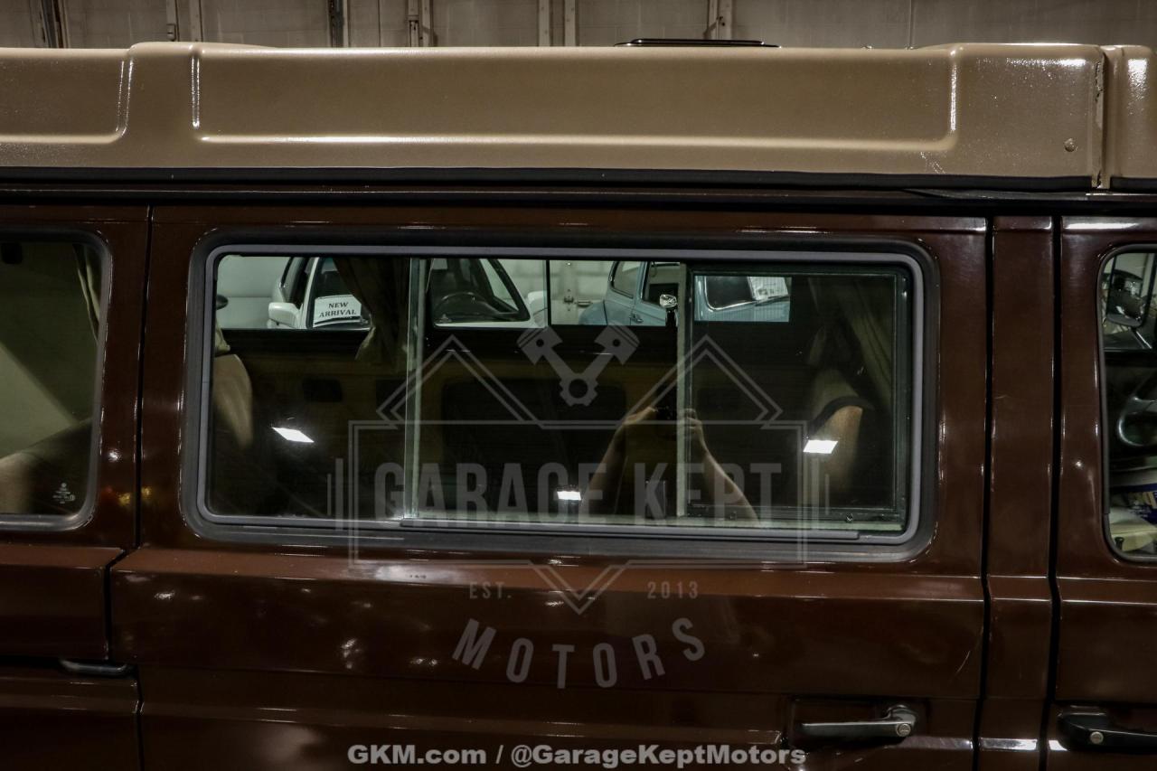 1986 Volkswagen Vanagon Westfalia Weekender Wolfsburg Syncro