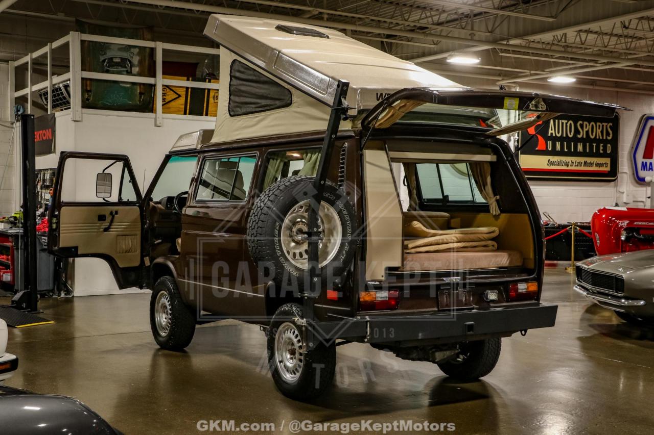 1986 Volkswagen Vanagon Westfalia Weekender Wolfsburg Syncro