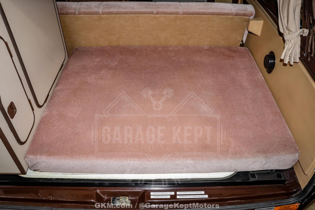 1986 Volkswagen Vanagon Westfalia Weekender Wolfsburg Syncro