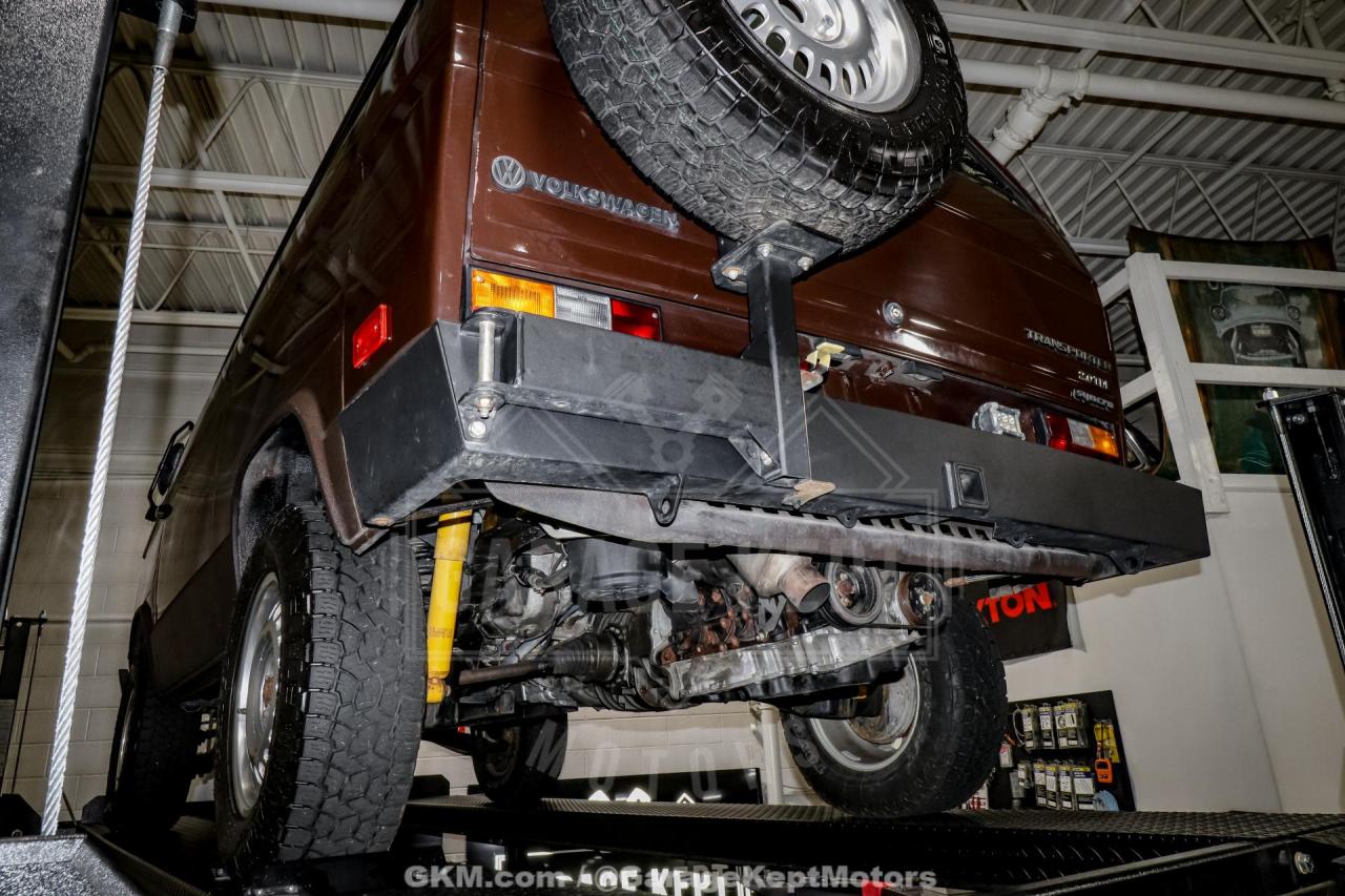 1986 Volkswagen Vanagon Westfalia Weekender Wolfsburg Syncro