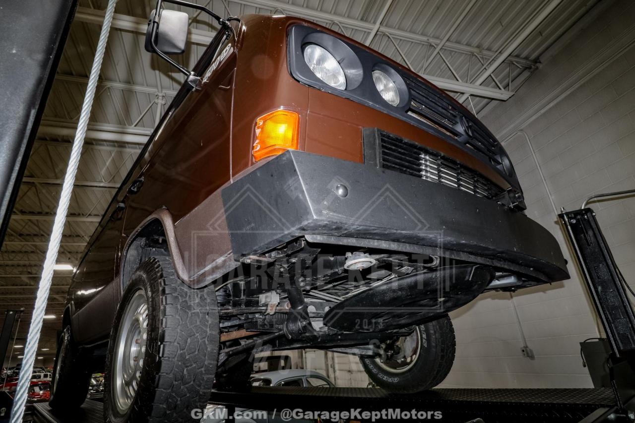 1986 Volkswagen Vanagon Westfalia Weekender Wolfsburg Syncro