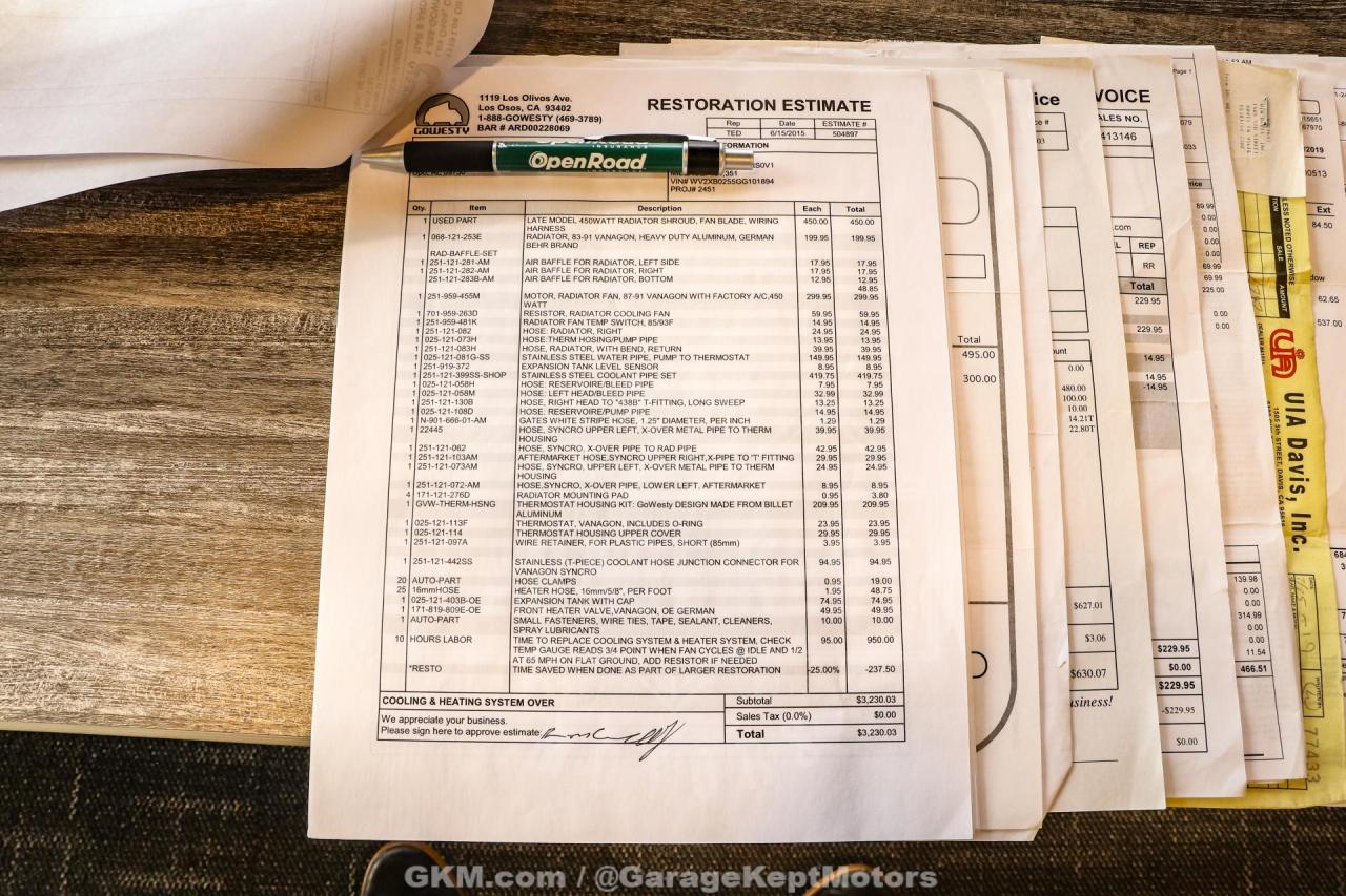 1986 Volkswagen Vanagon Westfalia Weekender Wolfsburg Syncro