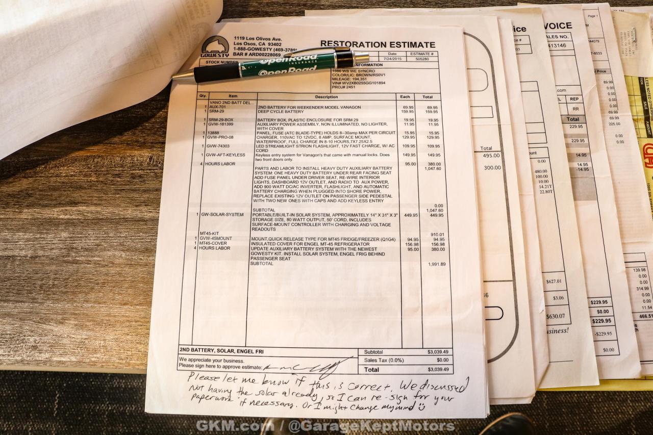 1986 Volkswagen Vanagon Westfalia Weekender Wolfsburg Syncro