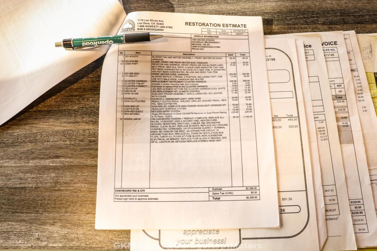 1986 Volkswagen Vanagon Westfalia Weekender Wolfsburg Syncro