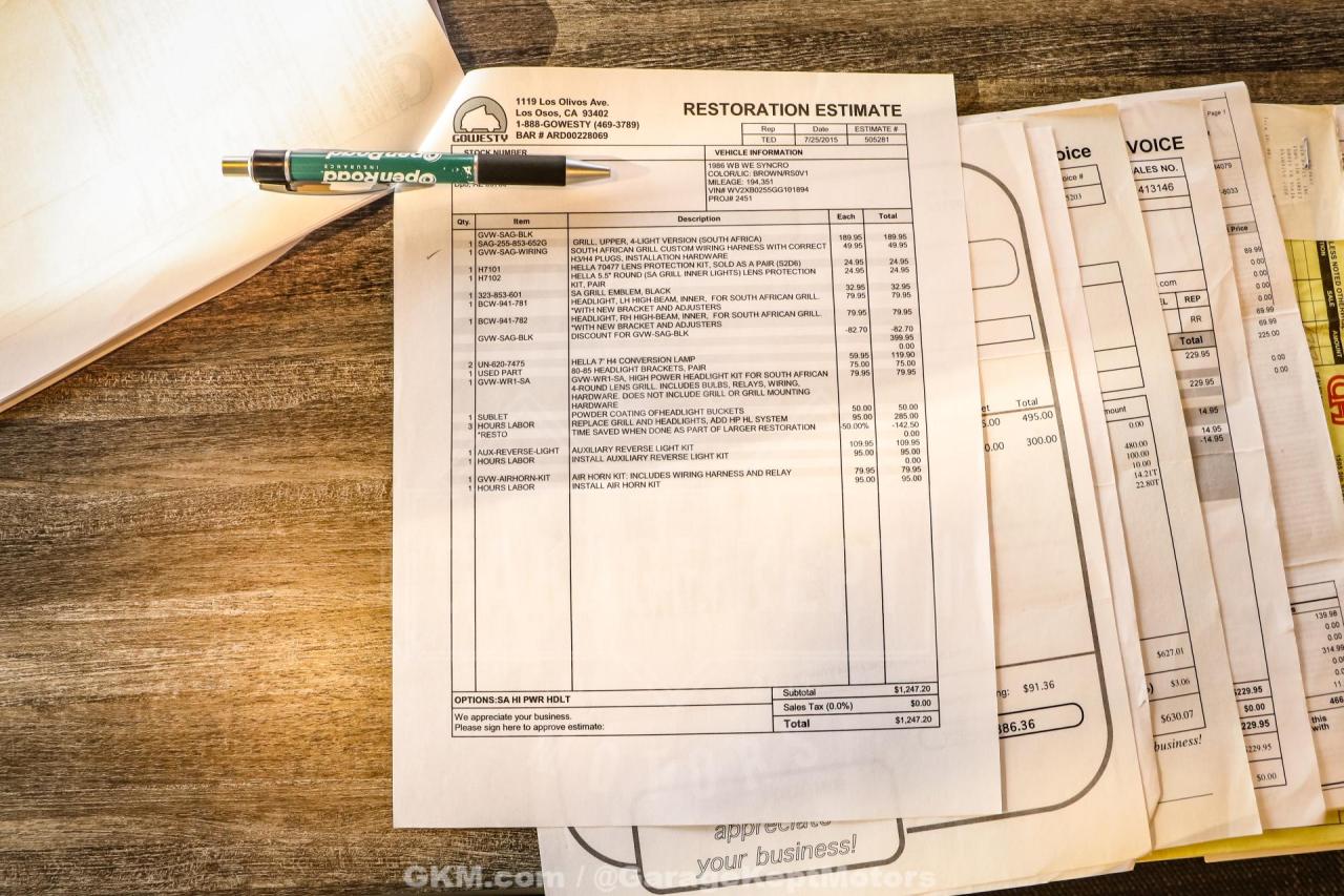 1986 Volkswagen Vanagon Westfalia Weekender Wolfsburg Syncro