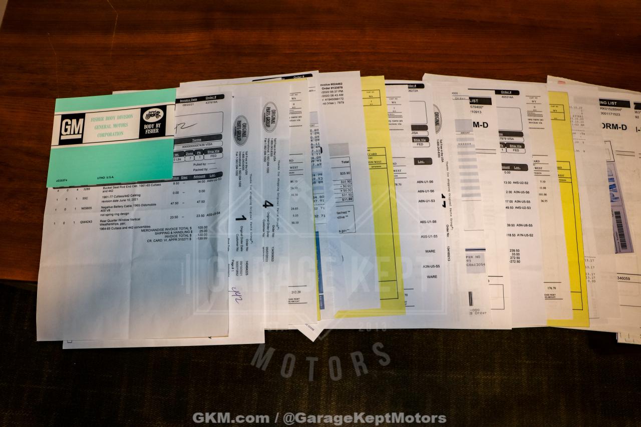 1965 Oldsmobile Cutlass 442 Convertible