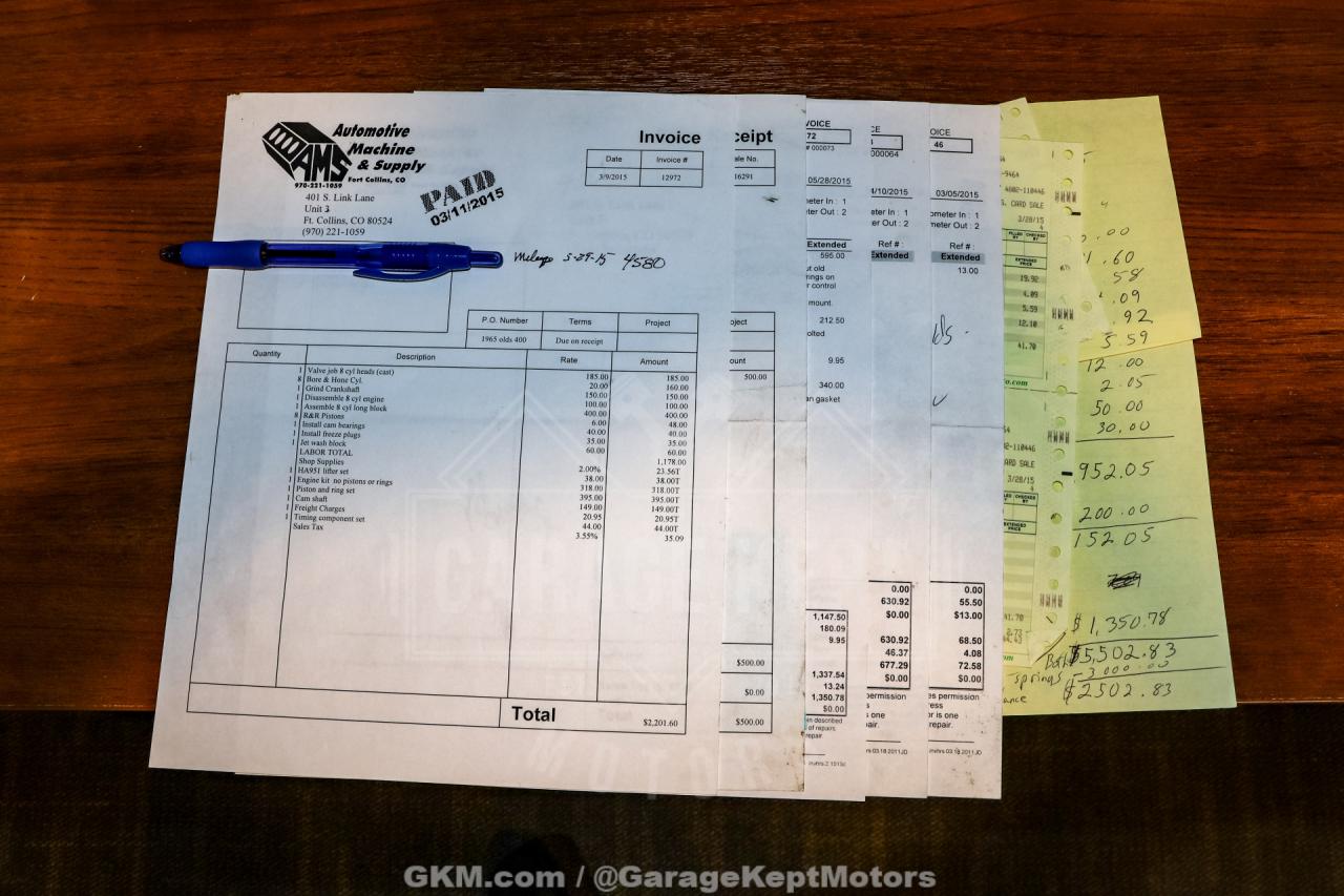 1965 Oldsmobile Cutlass 442 Convertible