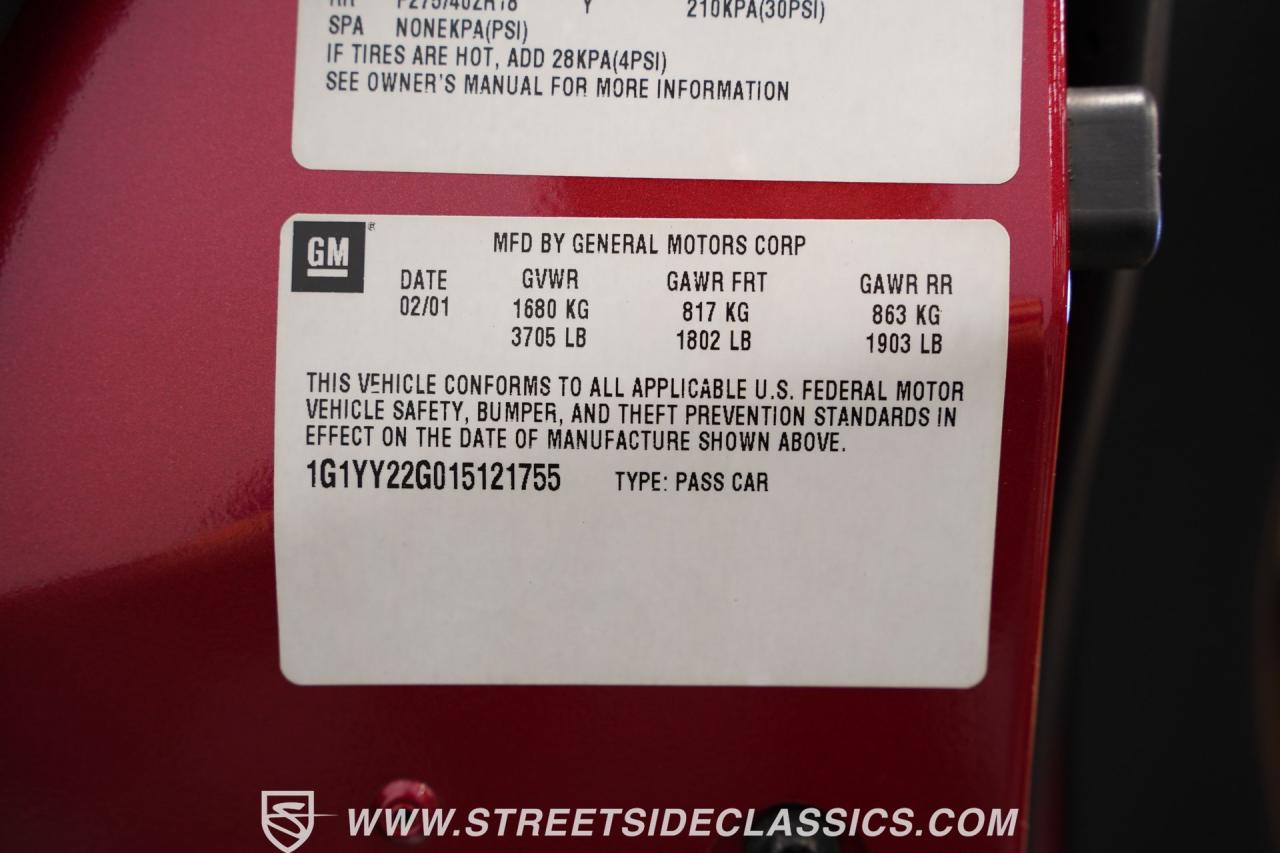 2001 Chevrolet Corvette Coupe