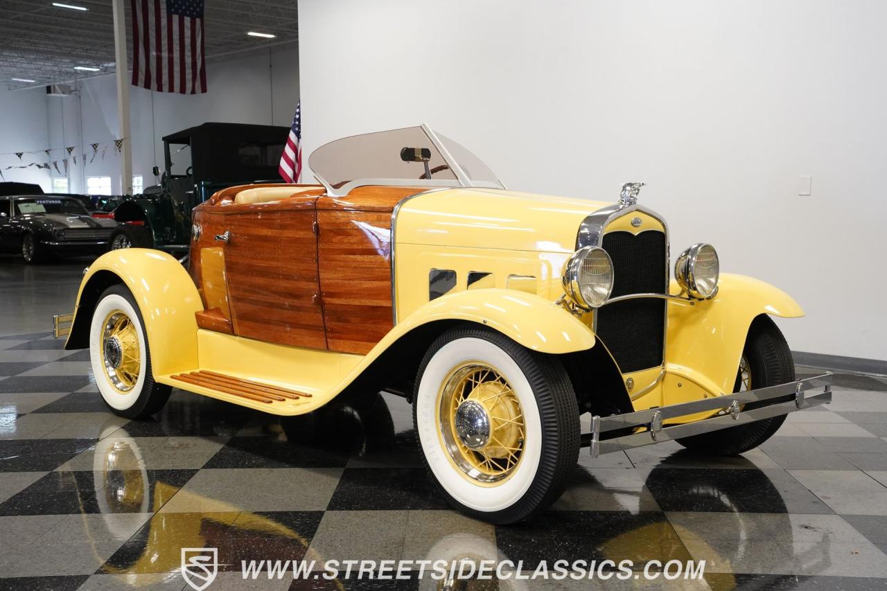 1931 Ford Model A Custom Boattail Roadster