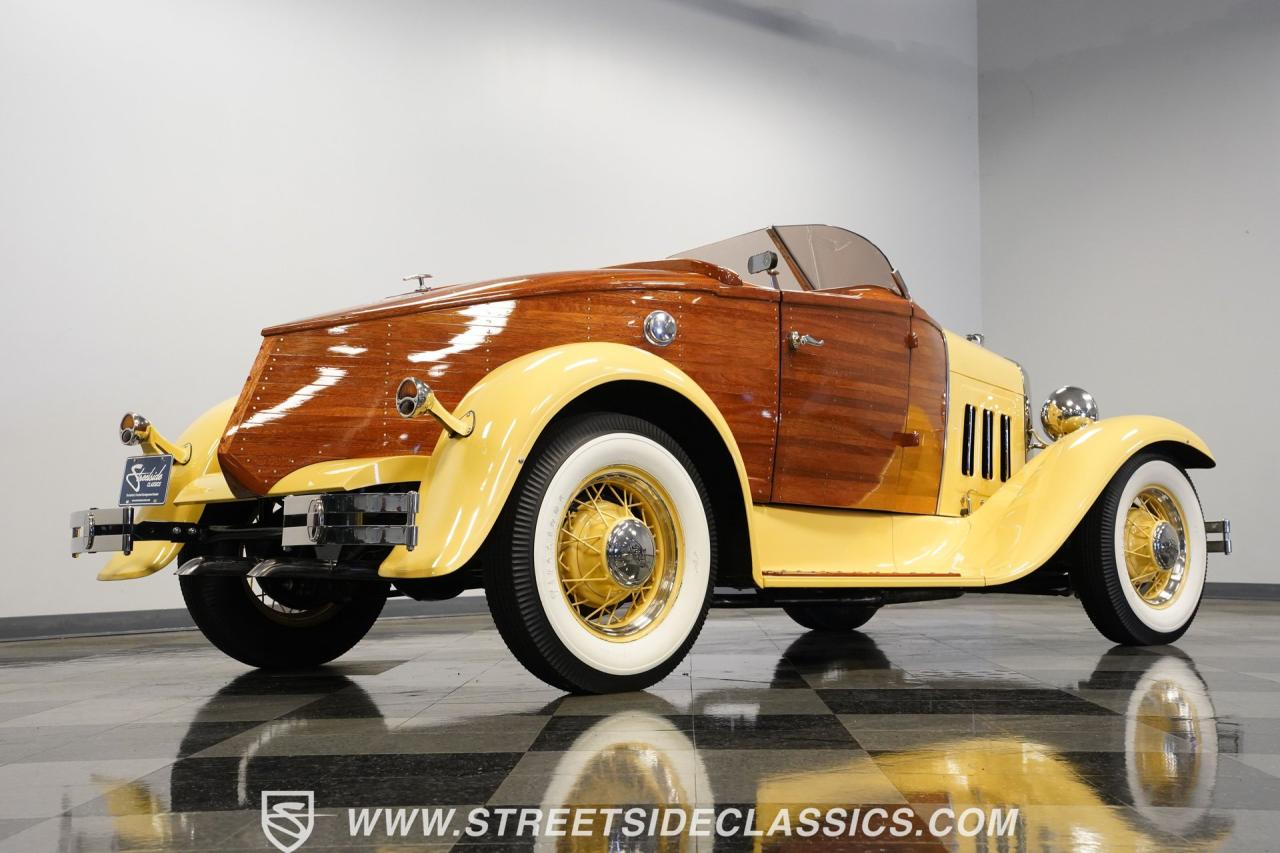 1931 Ford Model A Custom Boattail Roadster