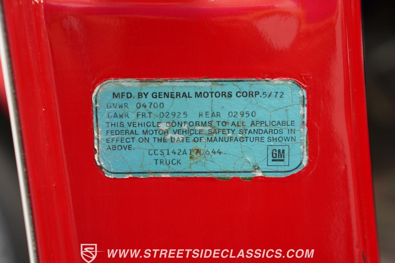 1972 Chevrolet c10 Stepside