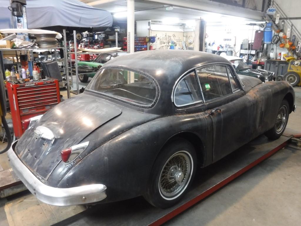 1959 Jaguar XK 150 Coup&eacute; black to restore