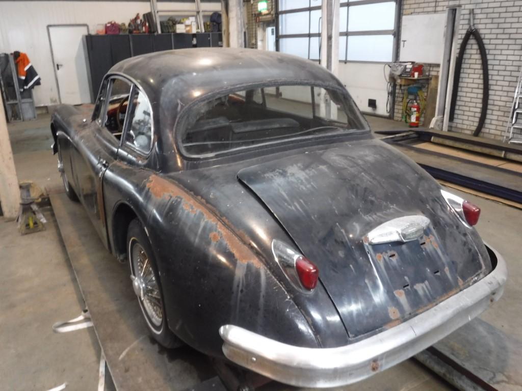 1959 Jaguar XK 150 Coup&eacute; black to restore