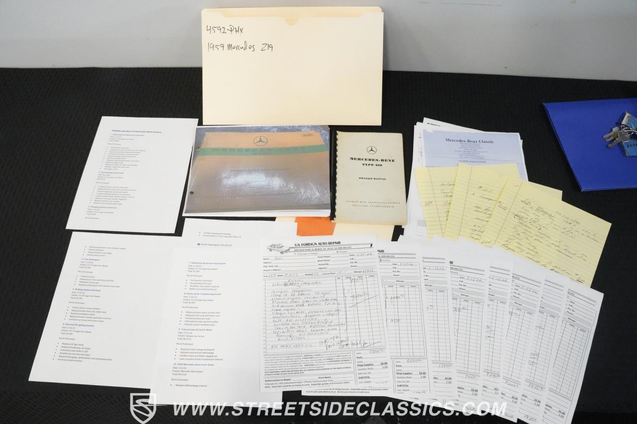 1958 Mercedes - Benz 219