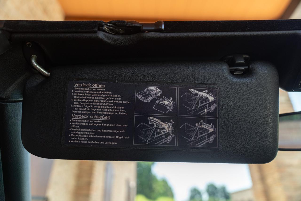 1989 BMW E30 CABRIOLET