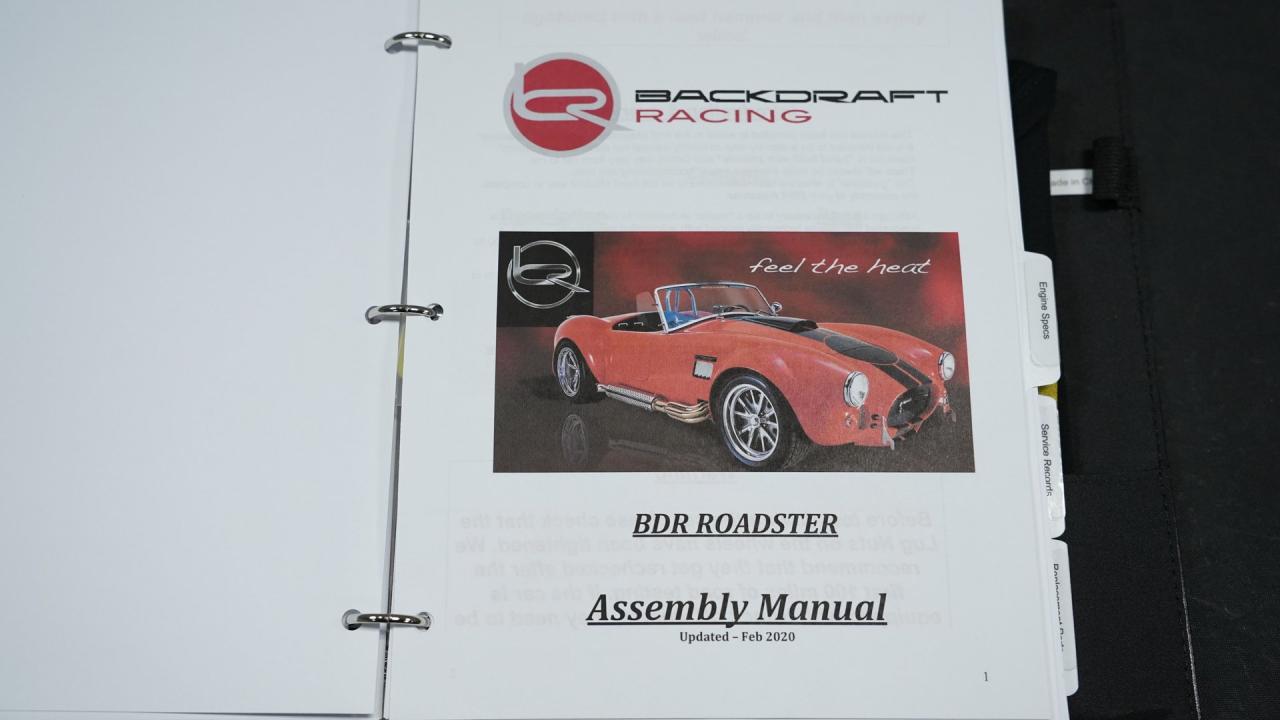 1965 Shelby Cobra Backdraft 427