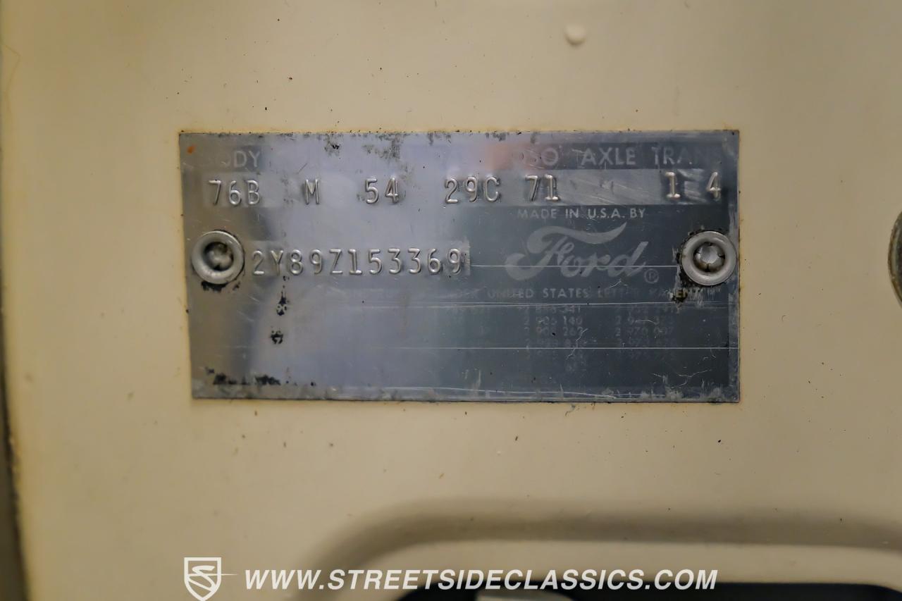 1962 Ford Thunderbird Sports Roadster