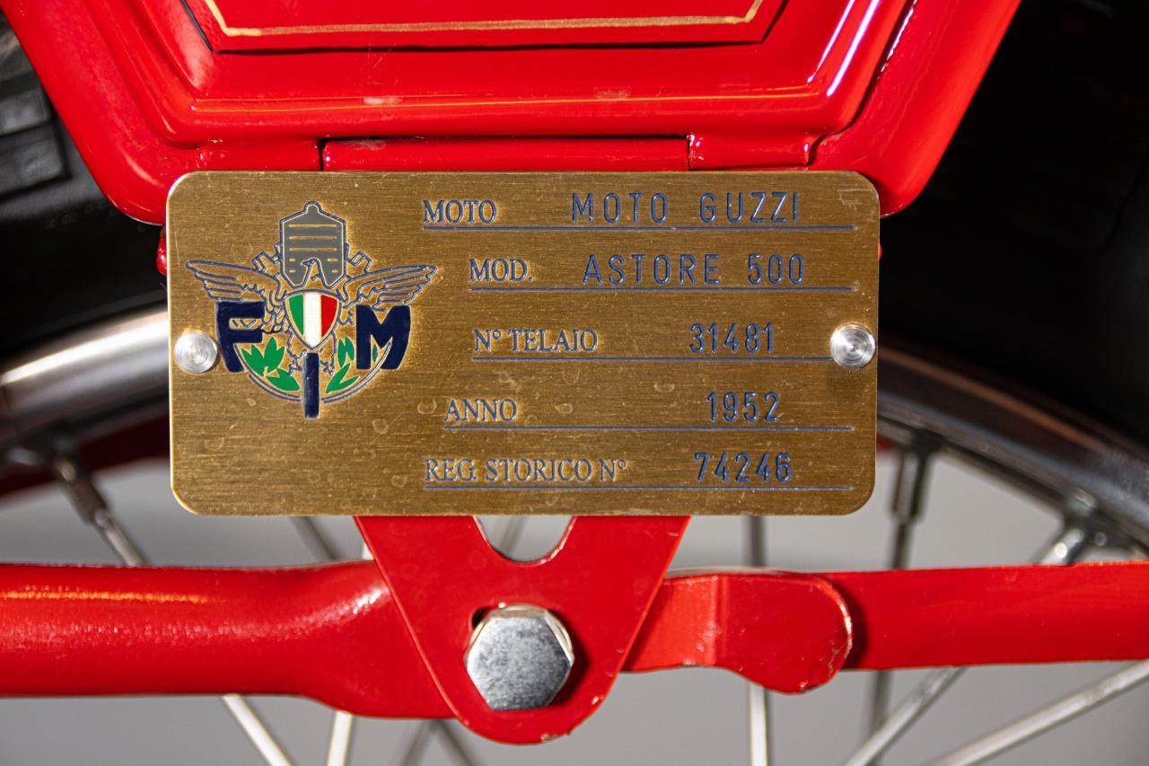 1952 Moto Guzzi ASTORE 500