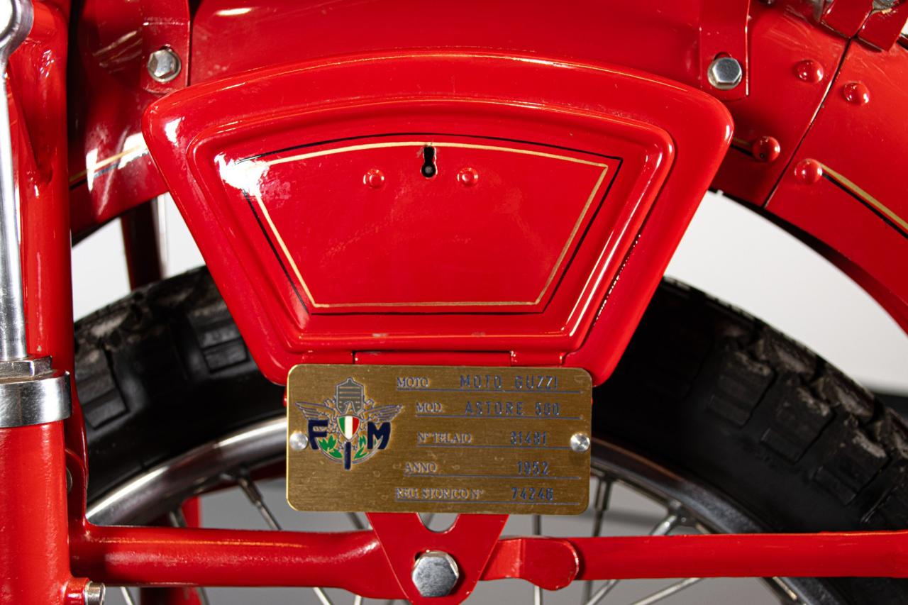 1952 Moto Guzzi ASTORE 500