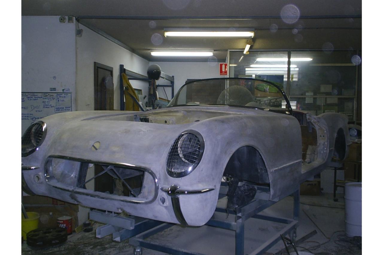 1954 Corvette C1 Convertible Trade-in-car