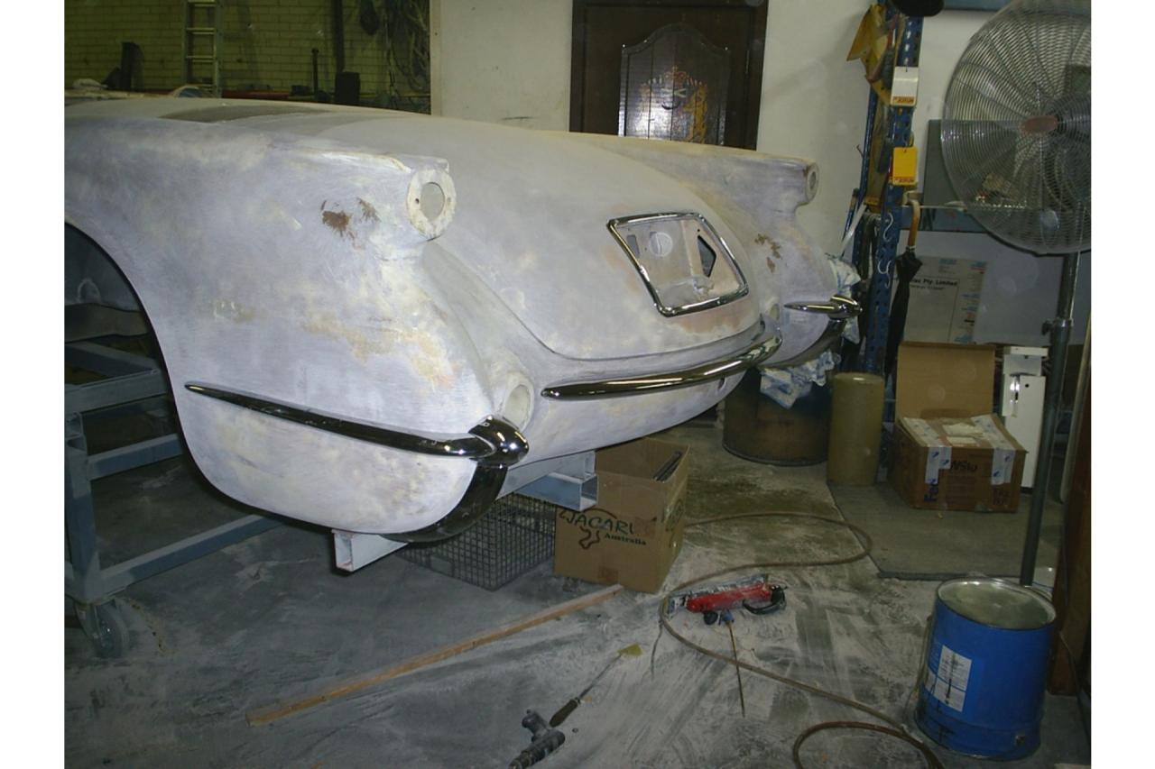 1954 Corvette C1 Convertible Trade-in-car