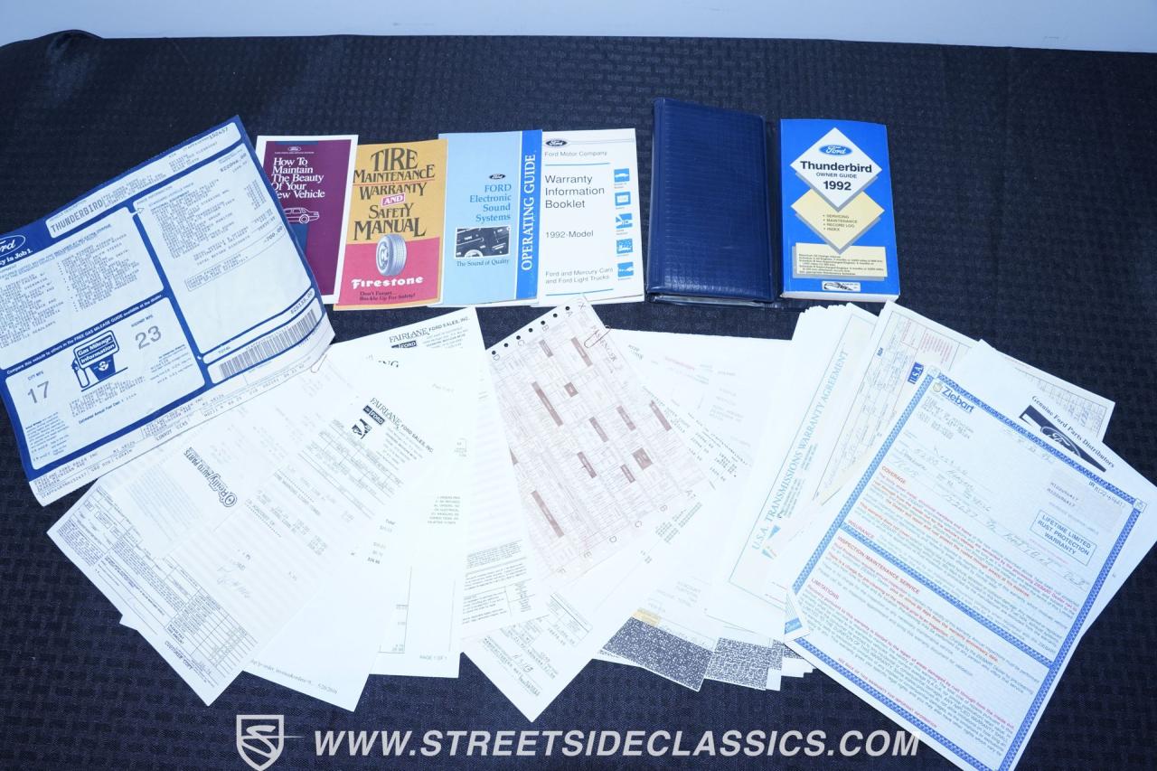 1992 Ford Thunderbird SC