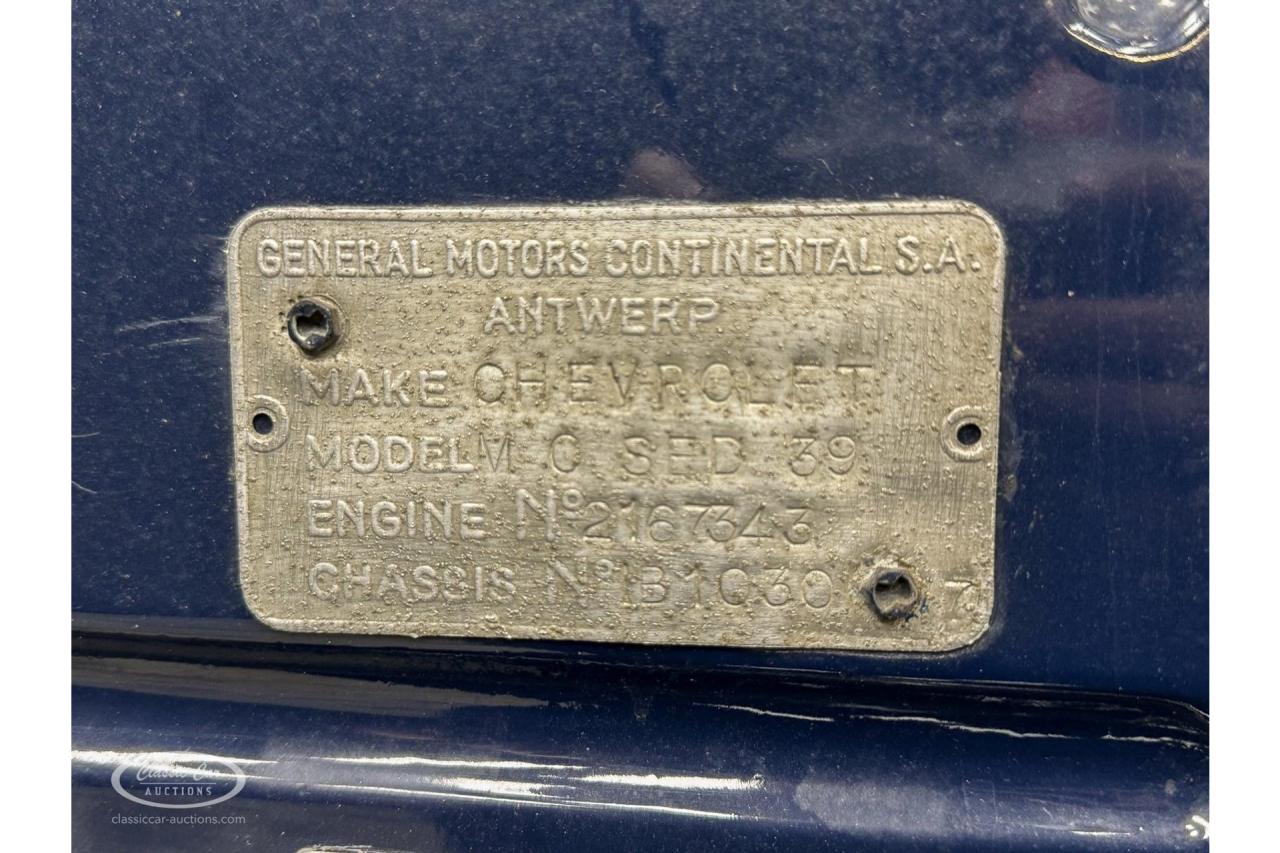 1939 Chevrolet Master Deluxe Trade-in-car