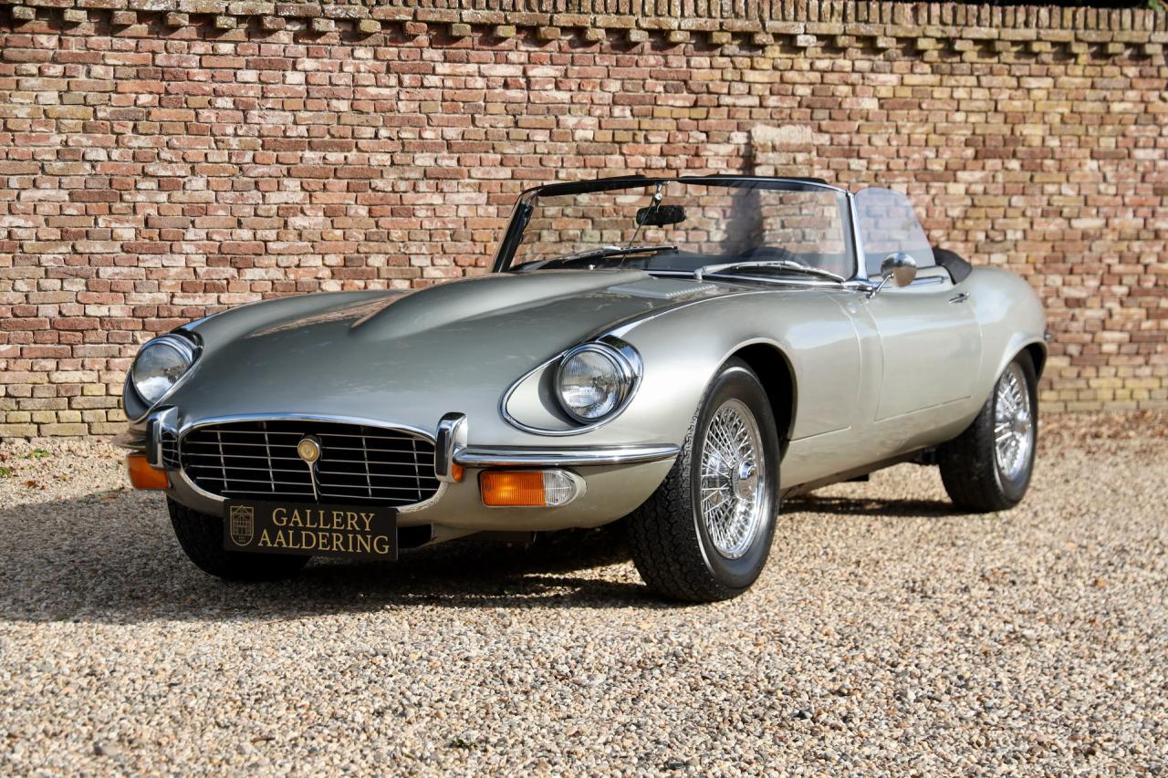 1973 Jaguar E-Type V12 Roadster &ldquo;Highly authentic&rdquo; only 33.000 KM! Two owner car