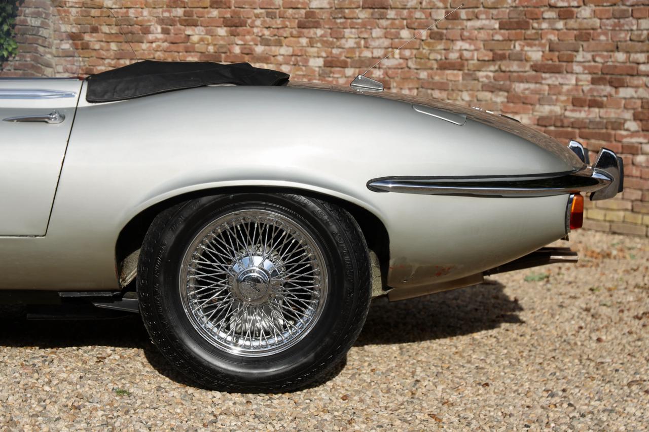 1973 Jaguar E-Type V12 Roadster &ldquo;Highly authentic&rdquo; only 33.000 KM! Two owner car