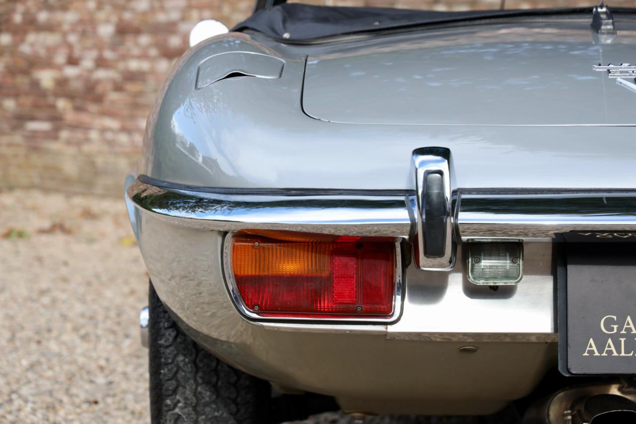 1973 Jaguar E-Type V12 Roadster &ldquo;Highly authentic&rdquo; only 33.000 KM! Two owner car