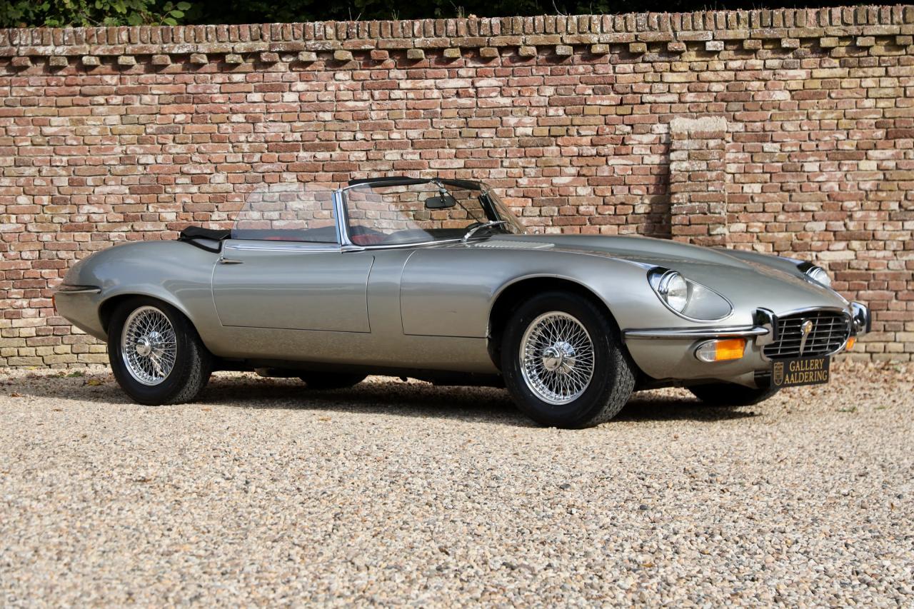 1973 Jaguar E-Type V12 Roadster &ldquo;Highly authentic&rdquo; only 33.000 KM! Two owner car