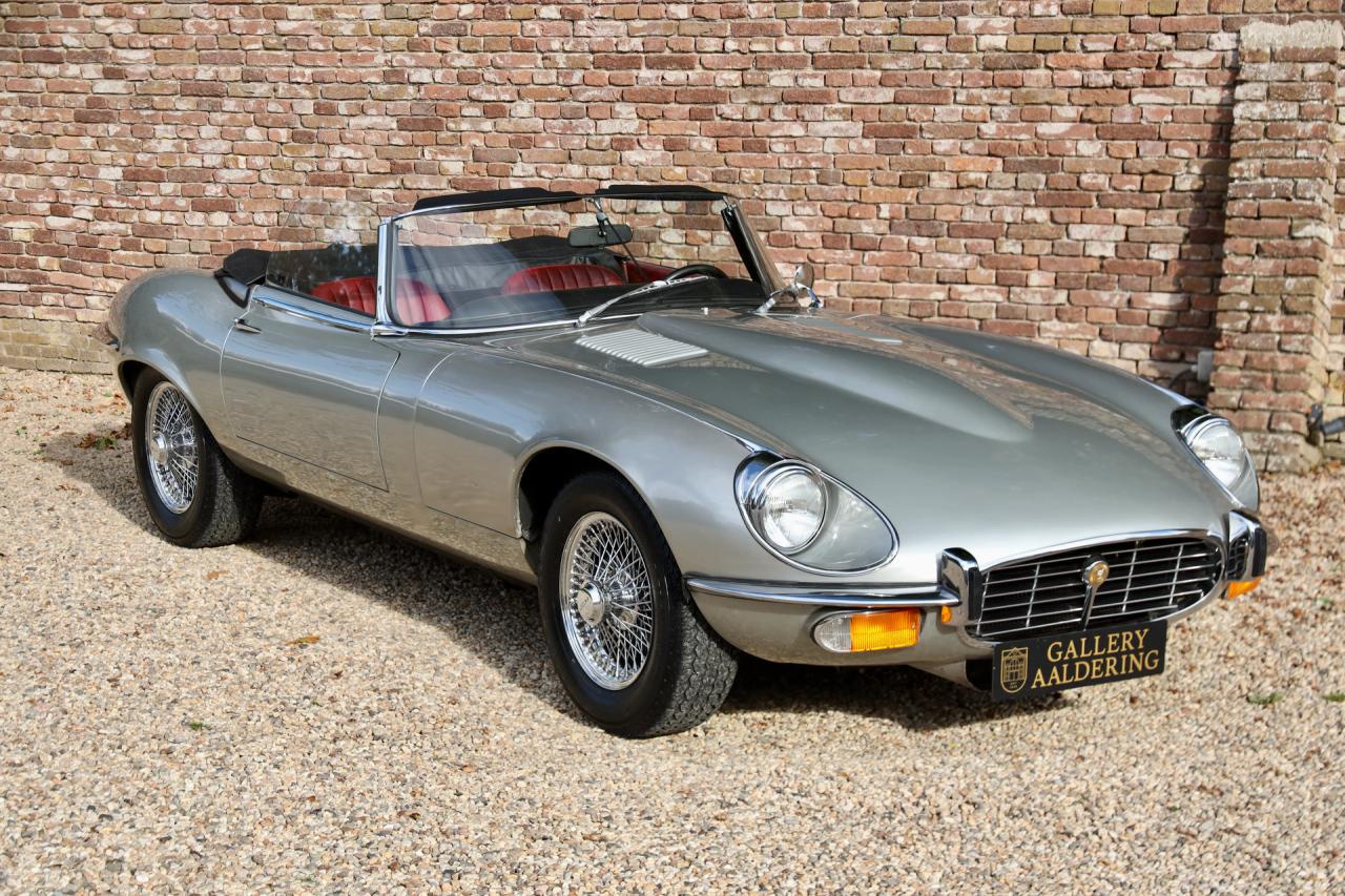 1973 Jaguar E-Type V12 Roadster &ldquo;Highly authentic&rdquo; only 33.000 KM! Two owner car