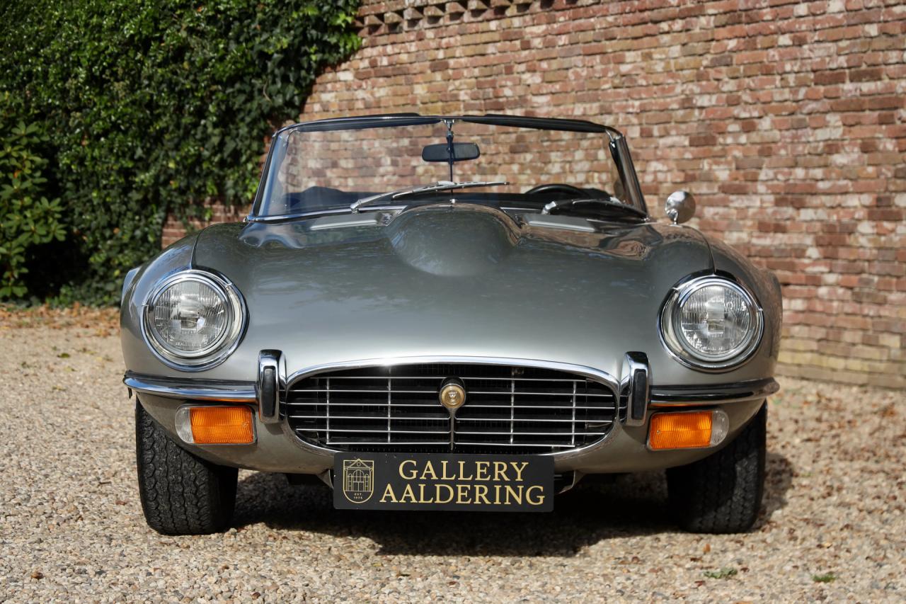 1973 Jaguar E-Type V12 Roadster &ldquo;Highly authentic&rdquo; only 33.000 KM! Two owner car