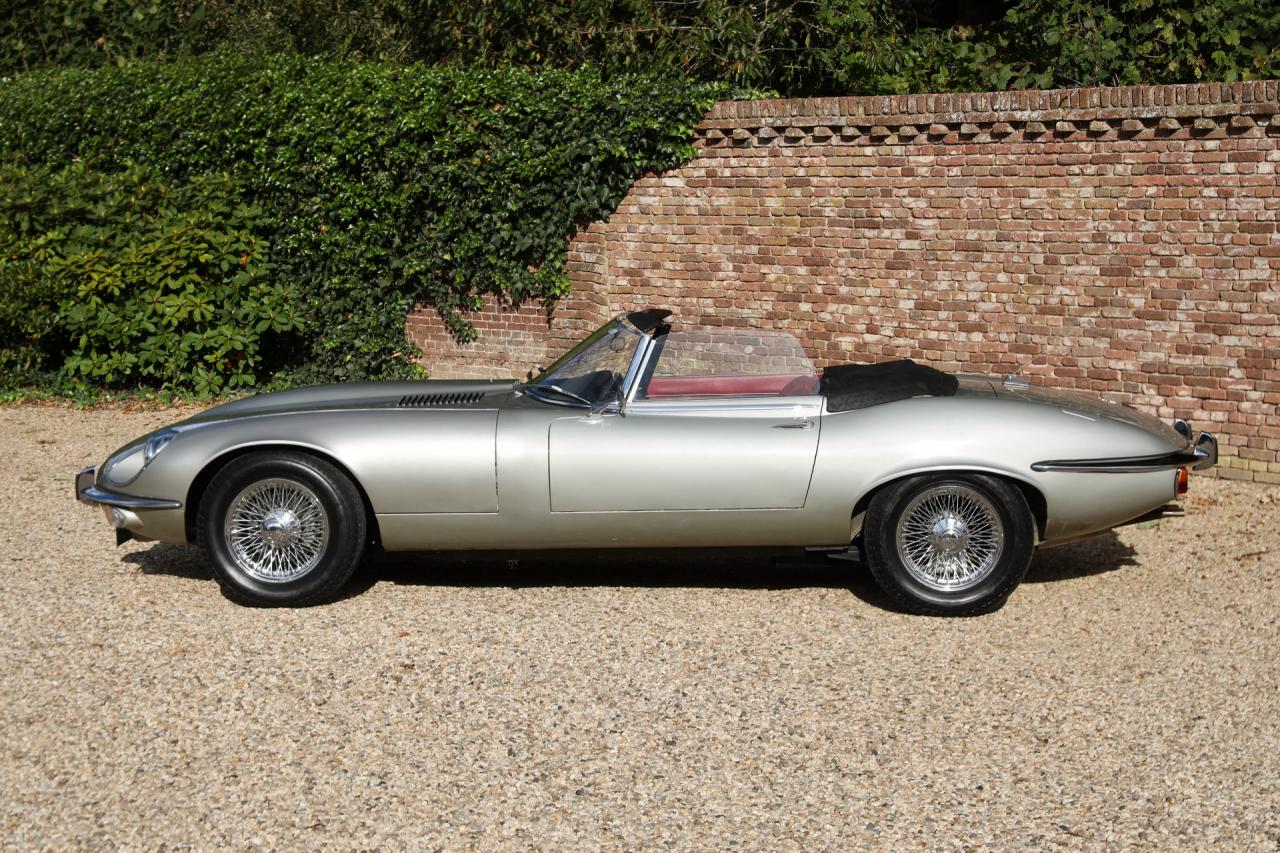 1973 Jaguar E-Type V12 Roadster &ldquo;Highly authentic&rdquo; only 33.000 KM! Two owner car