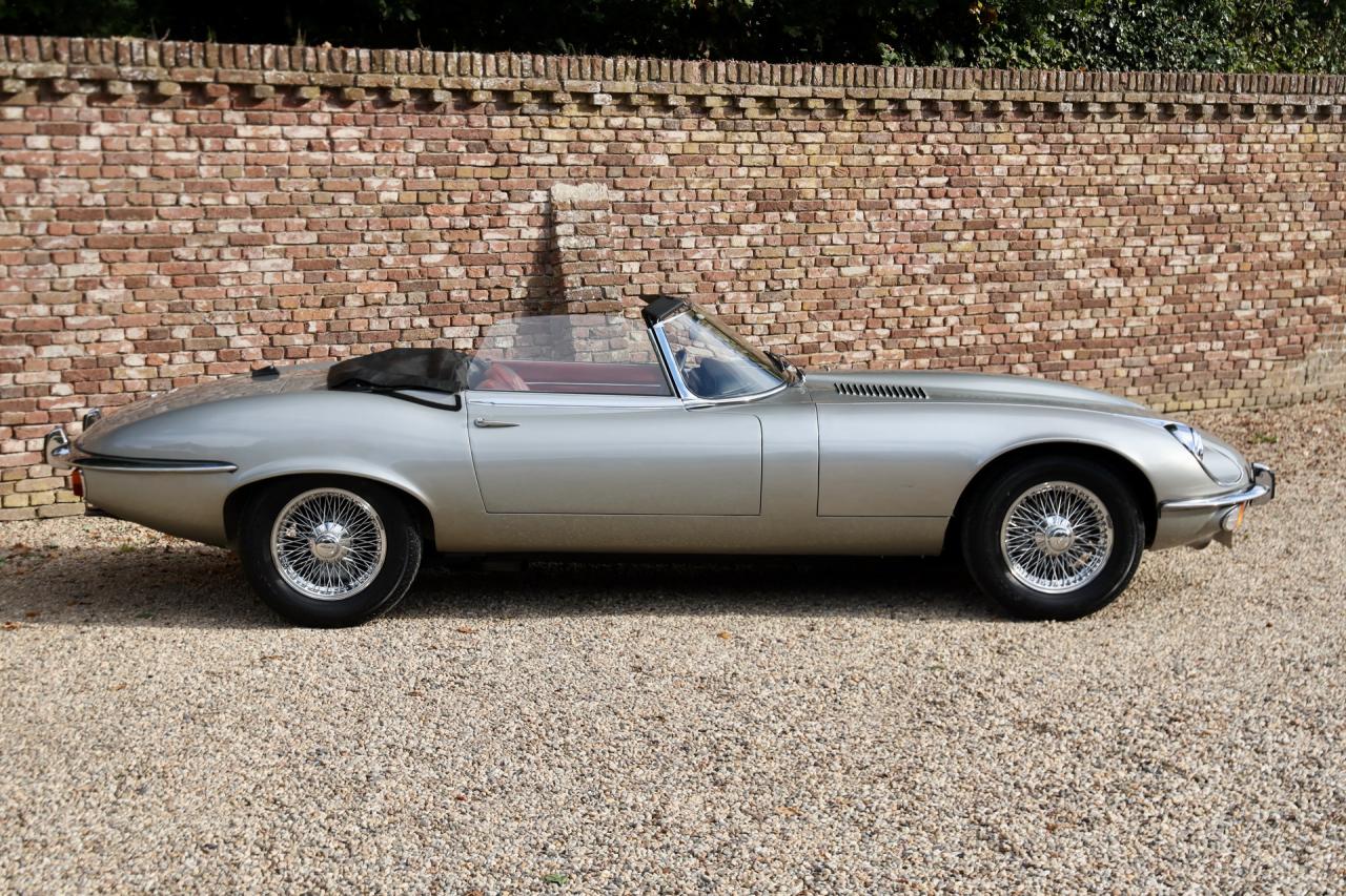 1973 Jaguar E-Type V12 Roadster &ldquo;Highly authentic&rdquo; only 33.000 KM! Two owner car