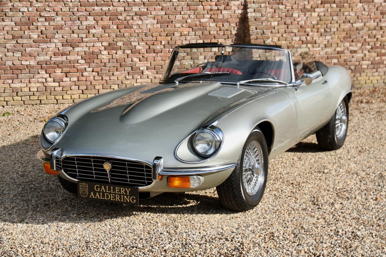 1973 Jaguar E-Type V12 Roadster &ldquo;Highly authentic&rdquo; only 33.000 KM! Two owner car