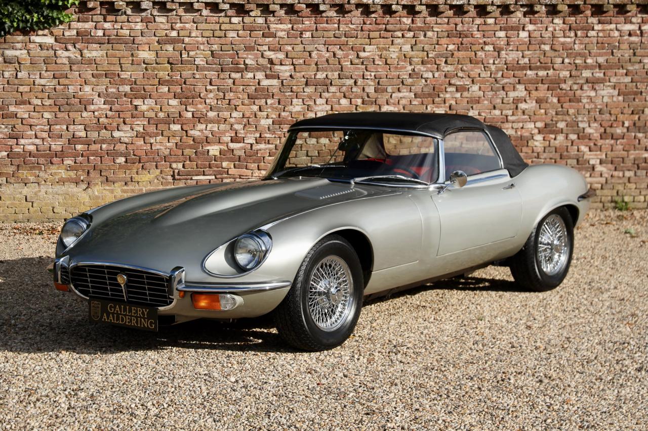1973 Jaguar E-Type V12 Roadster &ldquo;Highly authentic&rdquo; only 33.000 KM! Two owner car
