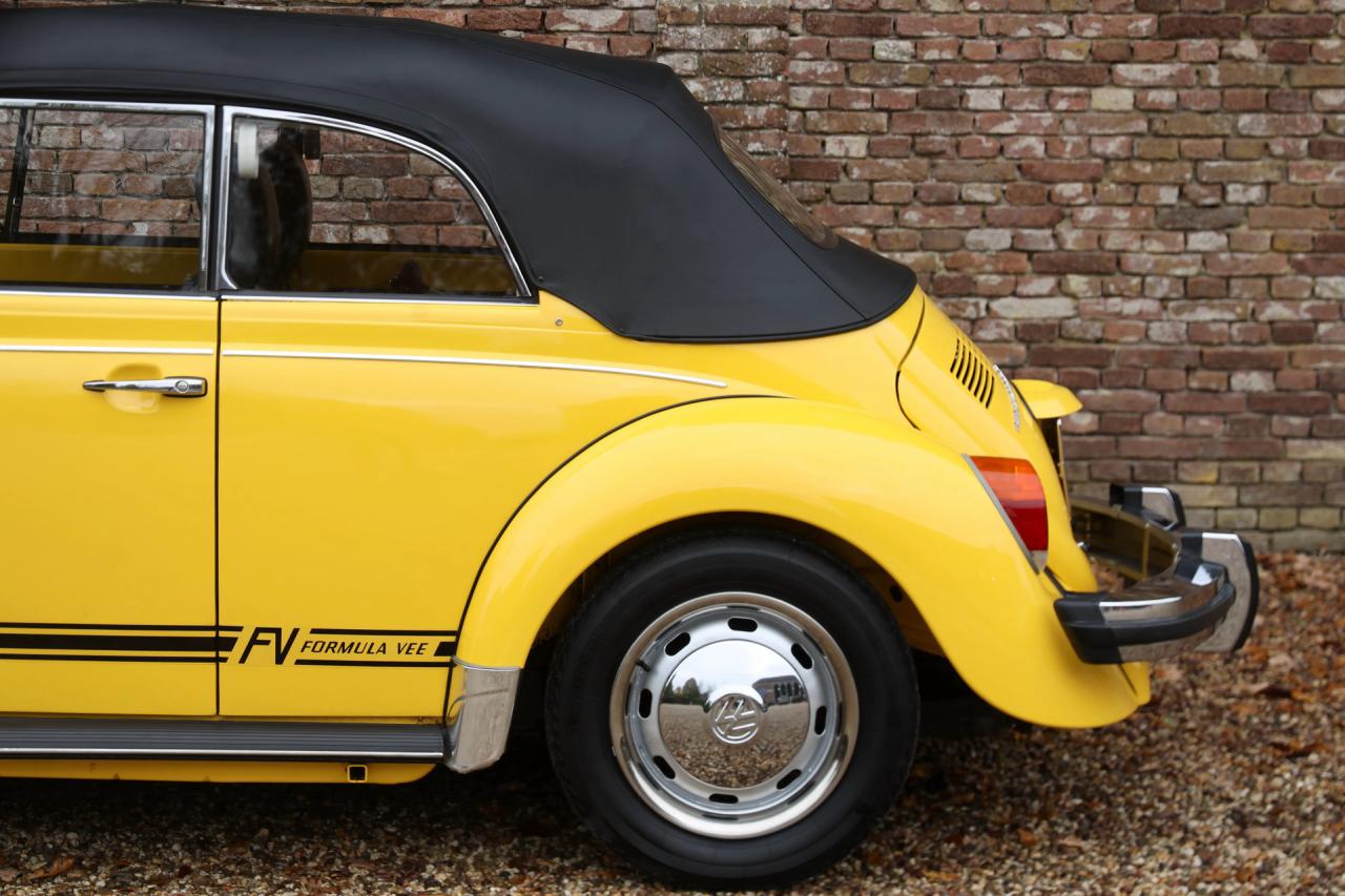 1975 Volkswagen Beetle 1303 Convertible Formula Vee &ldquo;4.410 mls&rdquo; ORIGINAL! First paint
