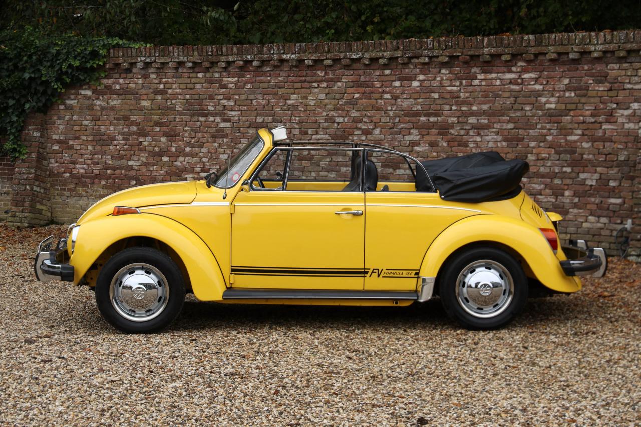 1975 Volkswagen Beetle 1303 Convertible Formula Vee &ldquo;4.410 mls&rdquo; ORIGINAL! First paint