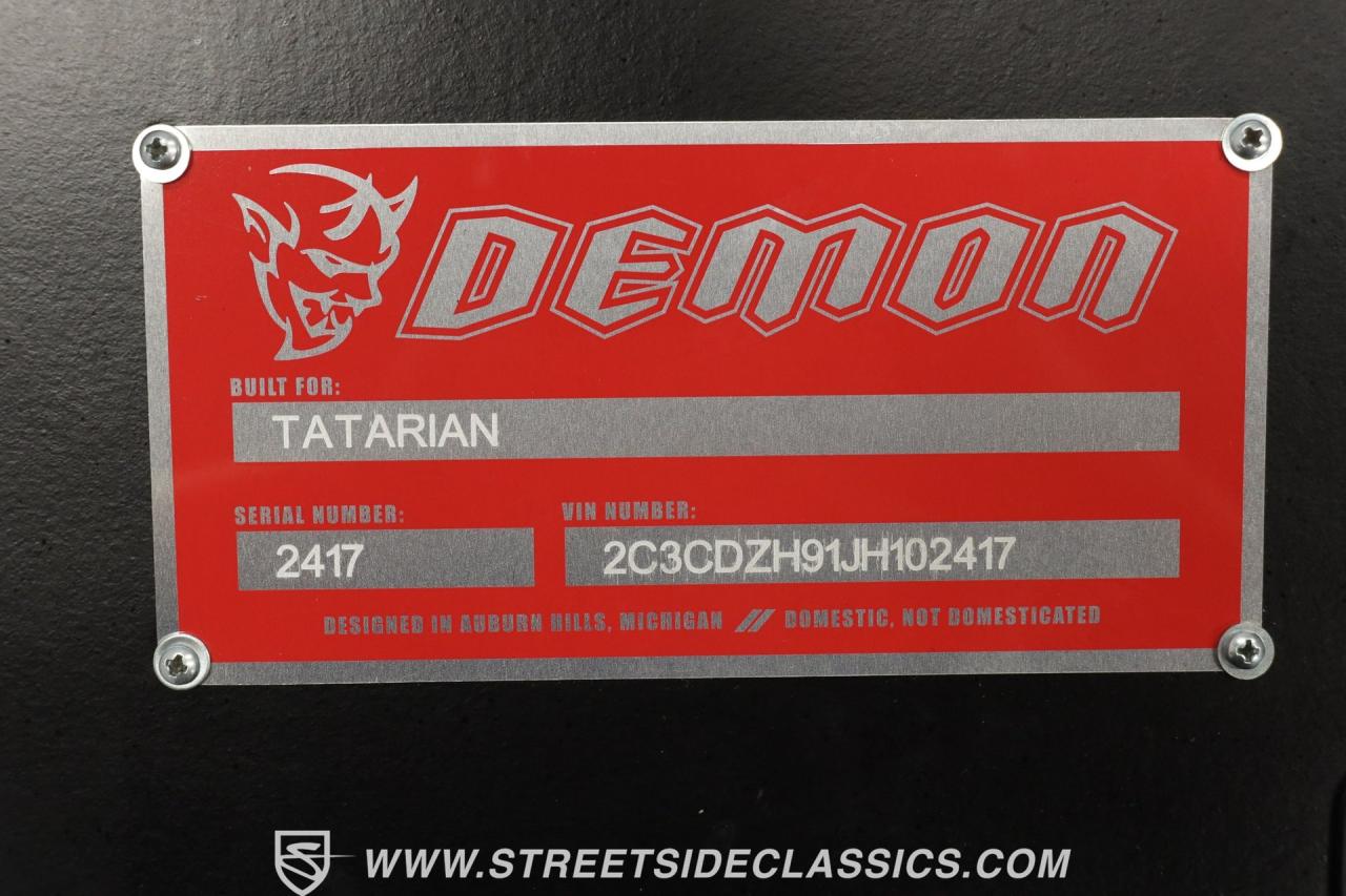 2018 Dodge Challenger SRT Demon