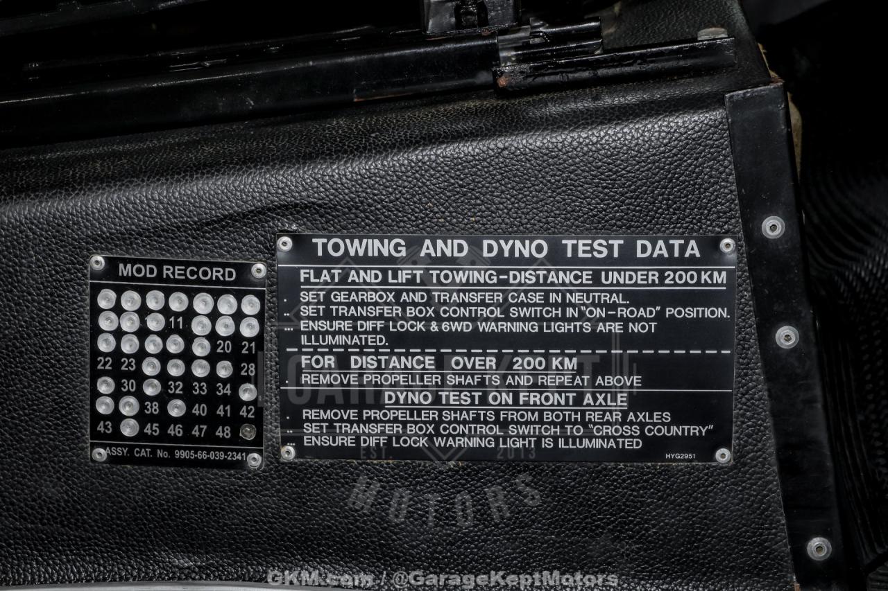 1989 Land Rover Defender 110 Perentie 6x6