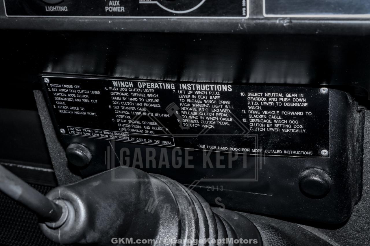 1989 Land Rover Defender 110 Perentie 6x6